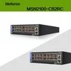 1U NVIDIA Spectrum 100GbE スイッチ、Cumulus Linux 16、QSFP28 ポート x 16、2つのAC電源、x86 2コア、ショートデプス、C2Pエアフロー、最大速度1G