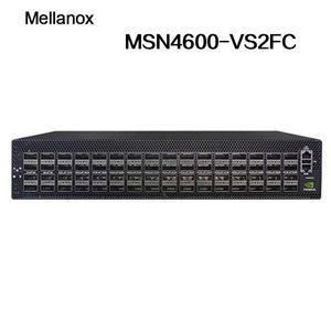 Cumulus Linux搭載2Uオープンイーサネットスイッチ、64 QSFP56ポート、X86 CPU、標準奥行き、P2C、5000伝送速度、100GB速度