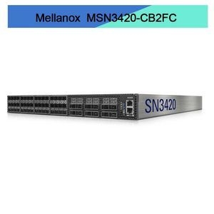 MSN3420-CB2FC イーサネットスイッチによるネットワークインフラのアップグレード 48 SFP28ポート 12 QSFP28ポート