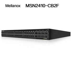 マックススピード 25g メラノックス MSN2410-CB2f スイッチ 48 SFP28 と 8 Qsfp28 ポート X86 2 電源 43.6 * 433.2 * 590.6 mm