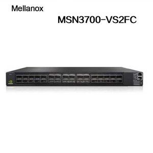 Eth テクノロジー アドバンスト メラノックス イーサネット スイッチ MSN3700-Vs2FC カミュルス Linux 32 Qsfp56 ポート 2 電源 AC
