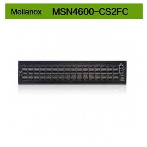 高速ネットワーキング Nvidia Spectrum-3 100Gbe スイッチ (64 QSFP28 ポート搭載) MSN4600-CS2FC 最大速度 100G 5000