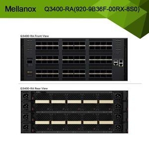 Q3400-RA 920-B36F-00RX-8S0 Quantum-3 ベース XDR Infiniband スイッチと LACP 機能によるシームレスなネットワーキング