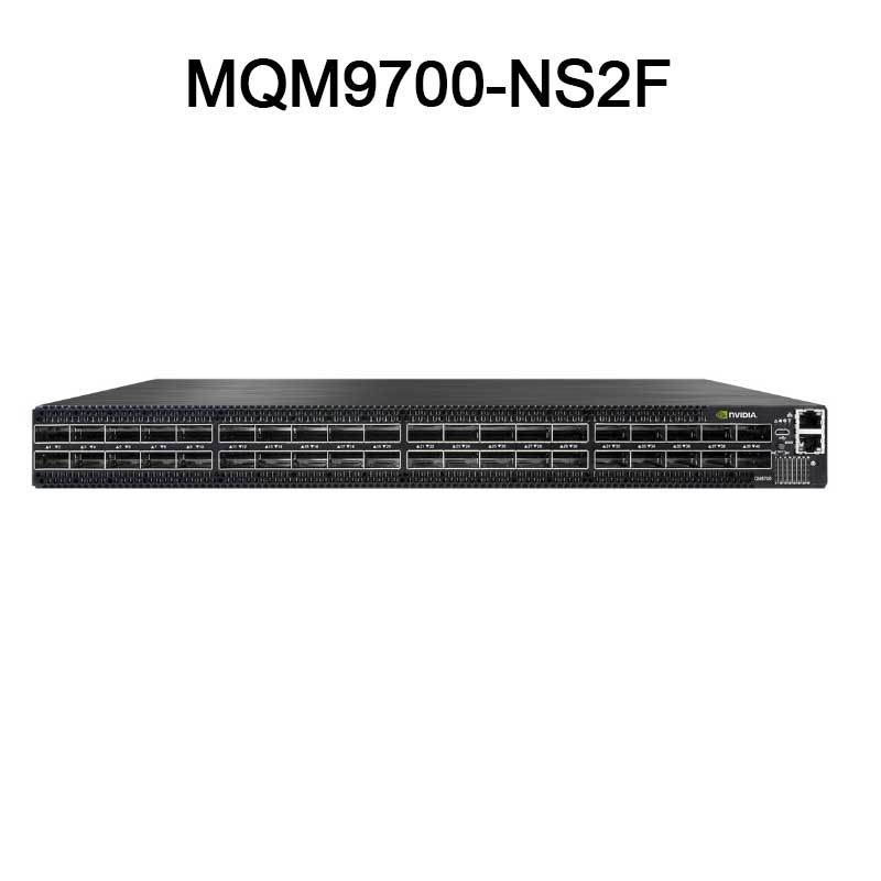 MQM9700-NS2F メラノックス インフィニバンド スイッチ 量子 2 NDR ソフトウェア 64 NDR ポート 32 Osfp ポート 2 パワー