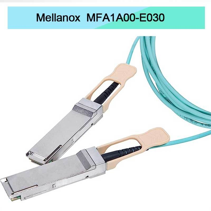 VCSELベース QSFP Mellanox AOCケーブル MFA1A00-E030 IB EDR 最大100Gb/s