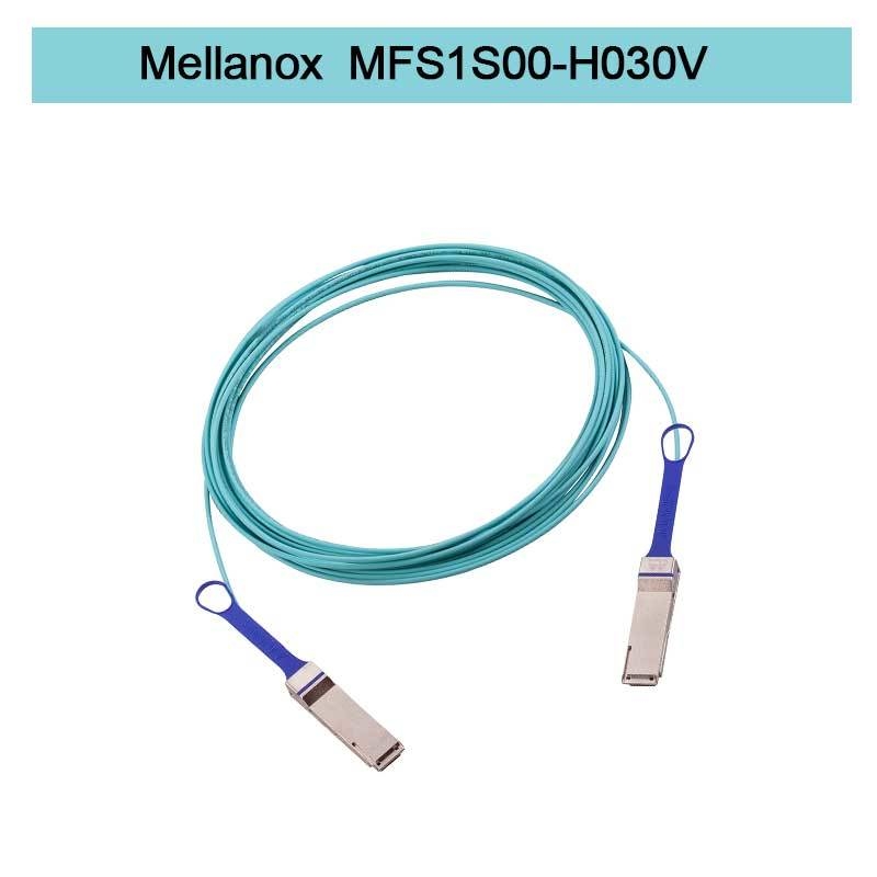 MFS1S00-H030V(980-9I440-00H030)  AOCネットワークケーブル IB HDR 最大200Gb/s QSFP56 30m 200GBase-AOC QSFP56 to QSFP56