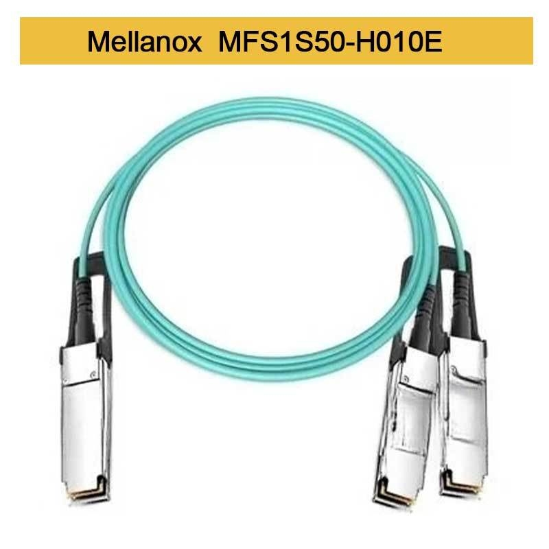 00Gb/S から 2x100Gb/S Mellanox AOC IB HDR QSFP56 から 2 MFS1S50-H005E MFS1S50-H010E MFS1S50-H015V
