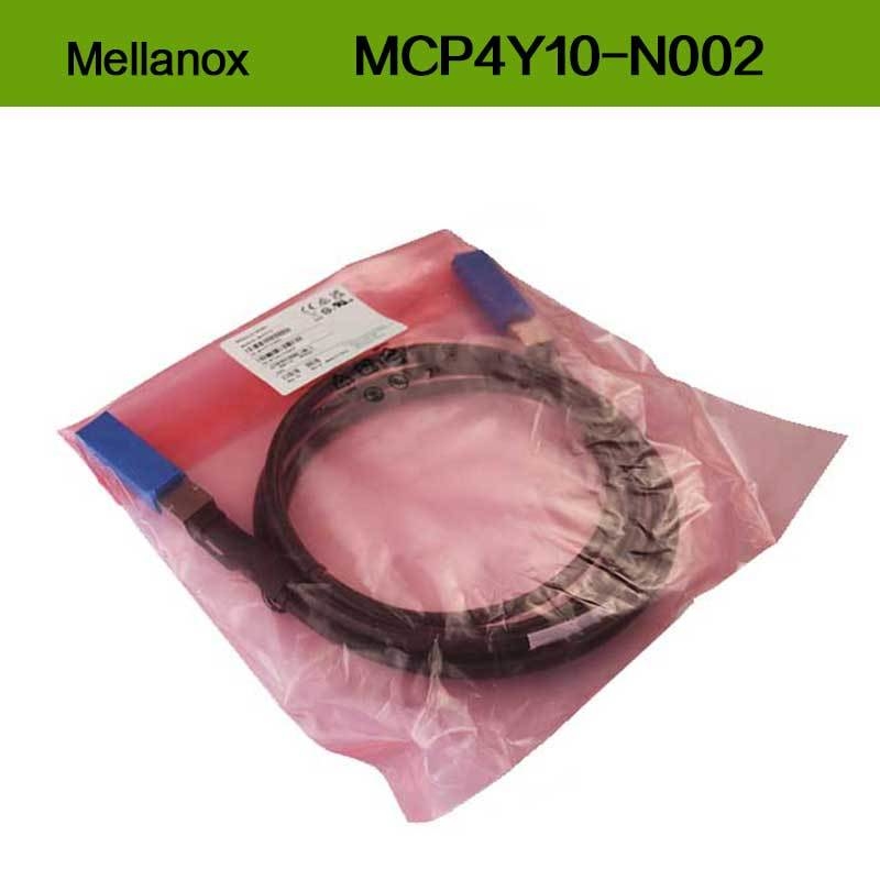 Nvidia Cable Mcp4y10-Nxxx ツインポート 2X400GB/S OSFP - 2X400GB/S OSFP パッシブ DAC Mcp4y10-N002 (980-9IA0I-00N002)