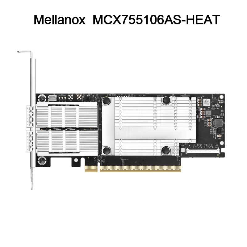 MCX755106as-Heat (900-9X7AH-0078-DTZ) Nvidia Connectx-7 200g イーサネットアダプター、デュアルポート