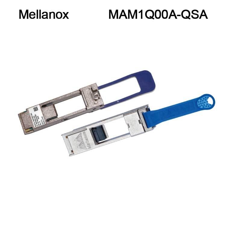 Mellnaoxブランドの新品オリジナルMam1q00A-Qsa Nvidia Dynamix Qsa™、Qsfp+ to SFP+アダプター