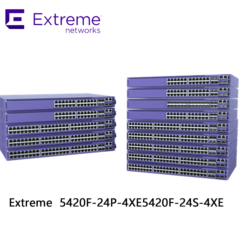 Extreme Performance 5420f Switch 24 Ports 4xe Support 5420F-24S-4XE