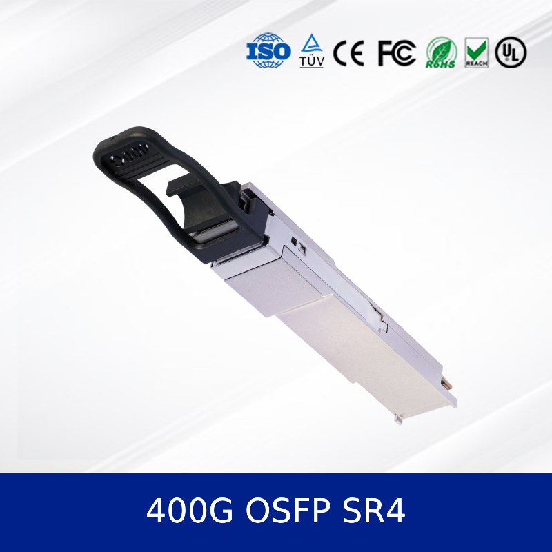 高速400G QSFP112 SR4光トランシーバモジュール 高速850nm 100m MMF