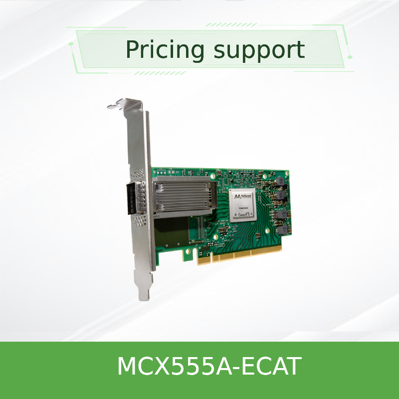 100GB/Sネットワーキング用高速Connectx-5 EDRアダプターカード MCX555A-Ecat
