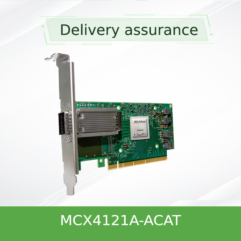 ConnectX-4 Lx EN 25GbE Mellanoxのネットワーク カード デュアル ポートSFP28 PCIe3.0 X8 MCX4121A-ACAT