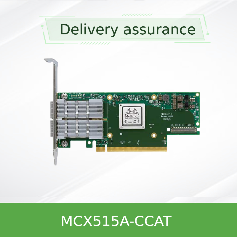 100GbE InfiniBand Mellanoxのネットワーク カードのアダプターMCX515A-CCAT EN 10 Oeの25の40の50の速度