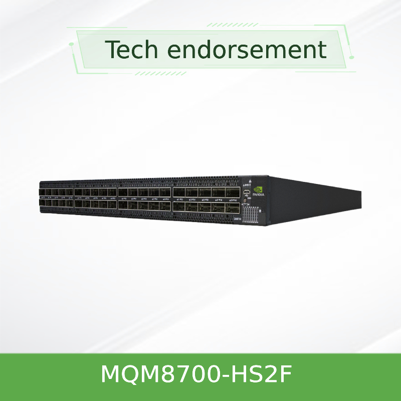 MQM8700-HS2F Mellanox ネットワーク スイッチが HPC および AI アプリケーションを高速化