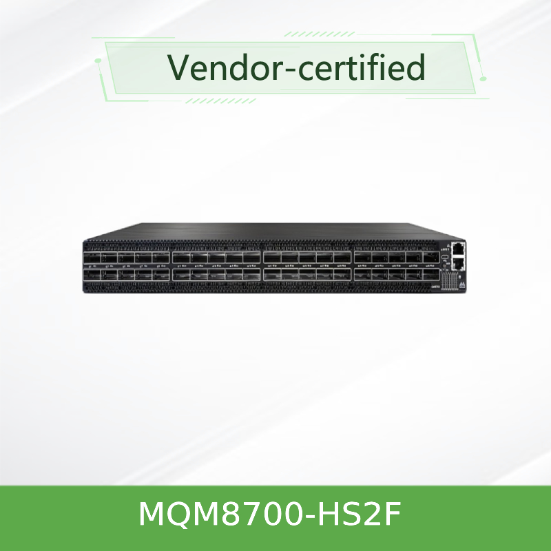 MQM8700-HS2F(920-9B110-00FH-0MD)  Quantum Mellanox ネットワーク Hdr スイッチ 40 ポート 200 Gbit/S 40 インフィニバンドポート