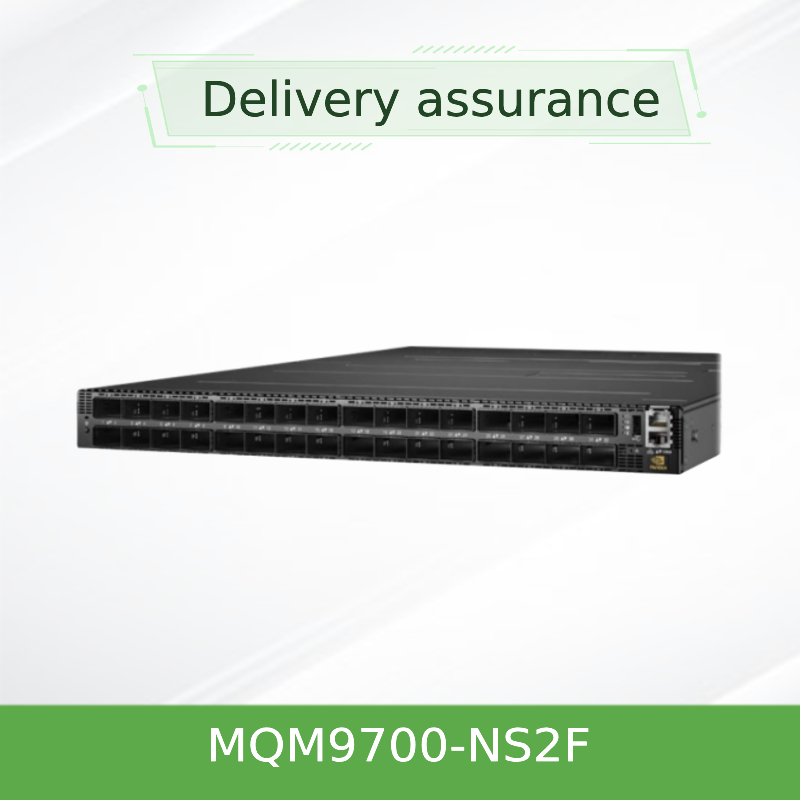 量子-2 QM9700 メラノックス インフィニバンド スイッチ 64-ポート ノンブロック管理 NDR 400Gb/S MQM9700-NS2F