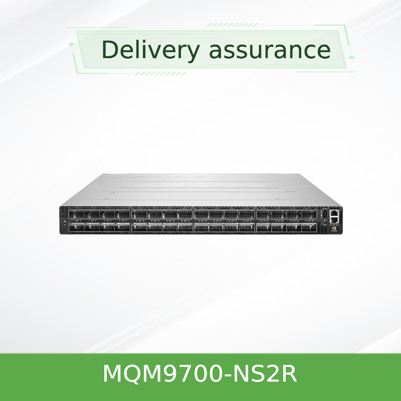 NVIDIA QM9700 1U による顧客要件に最適な Ndr 最大速度 400Gbps InfiniBand スイッチ MQM9700-NS2R 920-9B210-00RN-0M2