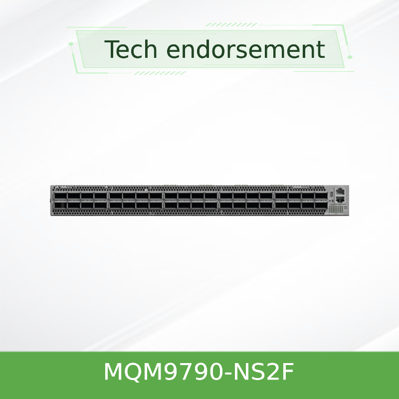 MQM9790-NS2F(920-9B210-00FN-0D0) Mellanox ネットワークスイッチ P2C エアフロー 64ポート NDR 32 OSFPポート アンマネージド