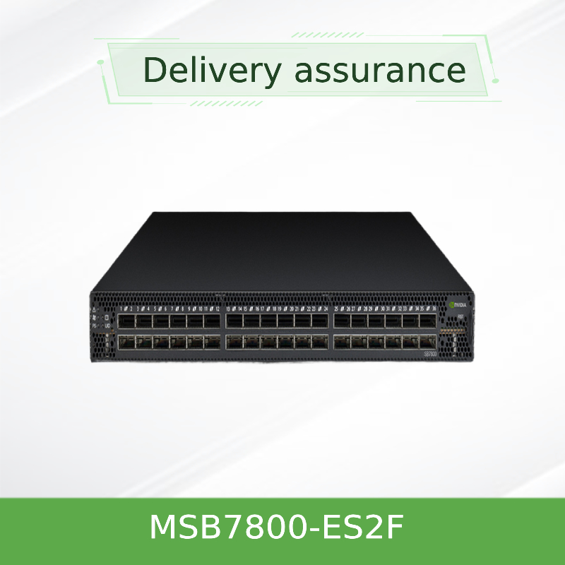 メラノックス MSB7800-ES2F インフィニバンド EDR 100Gb/S スイッチシステム 36 QSFP28 ポート 1U