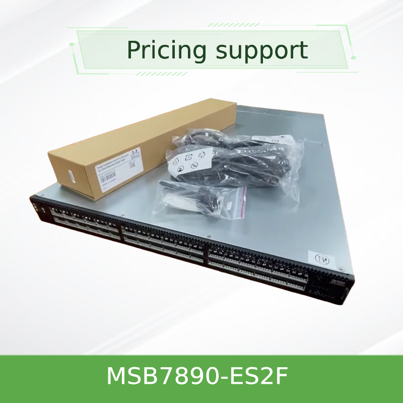 IB 2はEDR 1U Mellanoxのネットワーク スイッチ36 QSFP28を左舷に取るMSB7890-ES2Fを基づかせていた