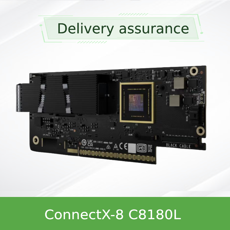 新しいMellanoxネットワークカード オリジナルNvidiaアダプター C8180 Lpartner 冷却 900-9X81e-00ex-SL0s