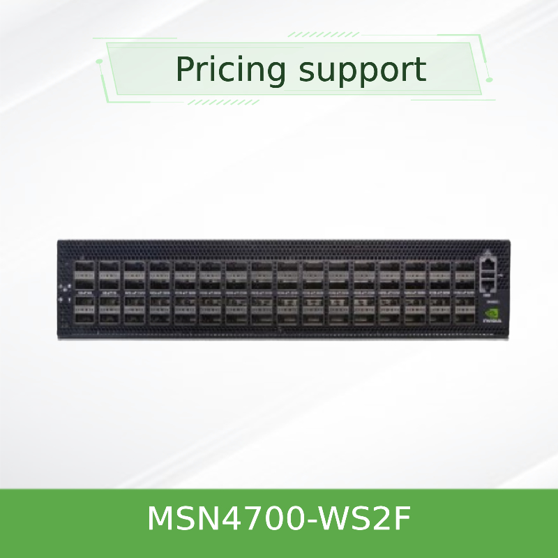 32 QSFP-DDの開いた源のMellanoxのイーサネットは400GbE 1U MSN4700-WS2Fを転換する