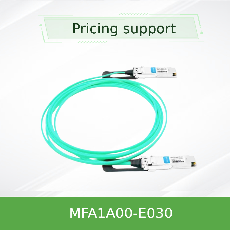 VCSELベース QSFP Mellanox AOCケーブル MFA1A00-E030 IB EDR 最大100Gb/s