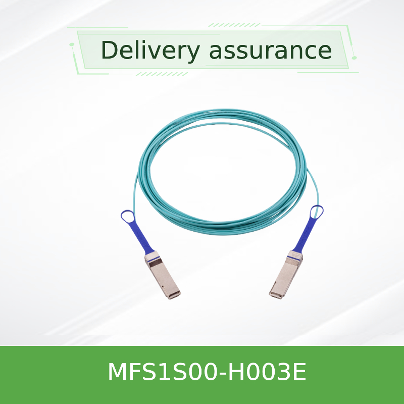 多モードAOC Qsfp+活動的な光ケーブルMellanox MFS1S00-H003E