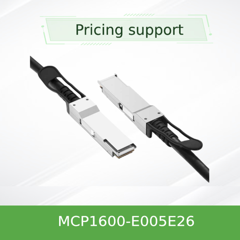 メラノックス DACケーブル IB EDR 長さ 5m MCP1600-E005E26 高速100Gb/S QSFP28 新品・オリジナル