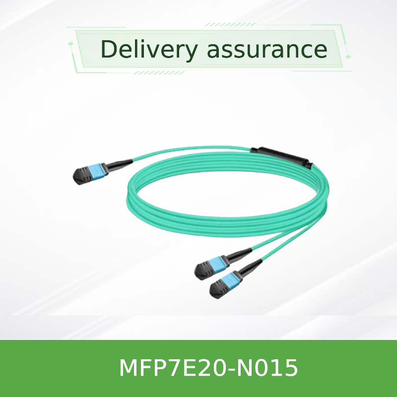Mellanoxケーブル MFP7E20-N015 マルチモード MPO-12/APC - 2x MPO-12/APC パッシブ光ファイバーケーブル、15m
