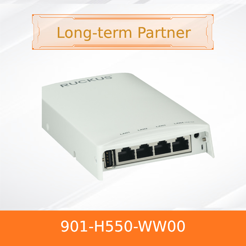 Ruckus 901-H550-Ww00 Wi-Fi 6 デュアルバンド壁面取り付け型アクセスポイント