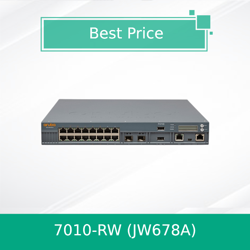 Aruba 新規およびオリジナル ワイヤレスコントローラー 7010-RW Jw678A 7000 シリーズ ワイヤレスコントローラー