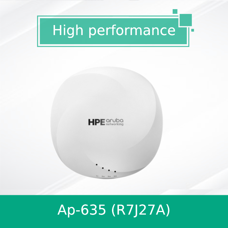 Hpe Aruba Networking Ap-635-RW (R7J27A) トライラジオ 2X2 802.11ax WiFi 6e 内部アンテナ キャンパスAP