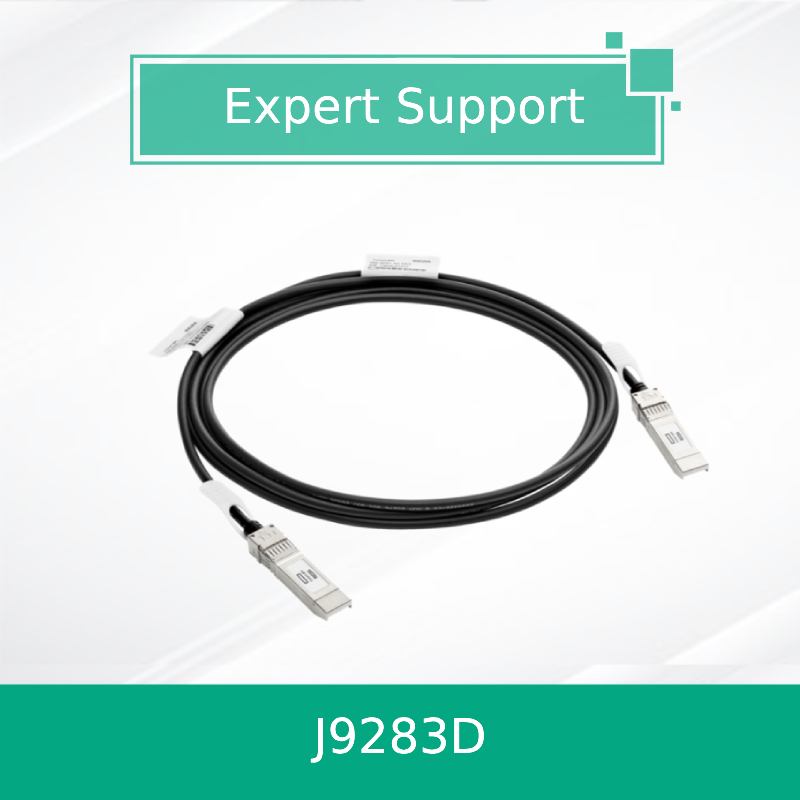 Hpe Aruba Networking 10g SFP+ - SFP+ 3m ダイレクトアタッチ銅線ケーブル (J9283D)