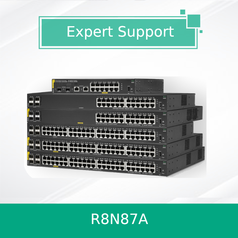 Hpe Aruba Networking Cx 6000 24G Class4 Poe 4SFP 370W スイッチ (R8N87A) 新品・オリジナル