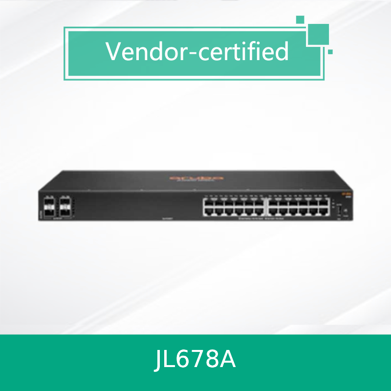 Hpe Aruba Networking Cx 6100 24G 4SFP+ スイッチ (JL678A) 新品とオリジナル