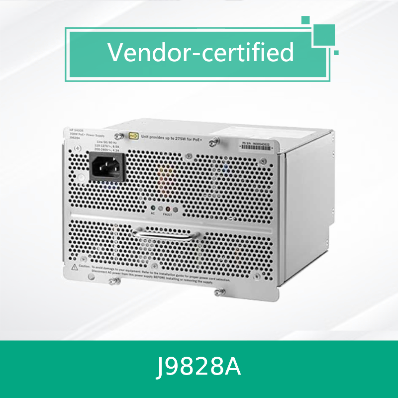 5400r 700W Poe+ オリジナル Zl2 Snmp と Qos 機能を持つ全新 J9828A ネットワーク スイッチ
