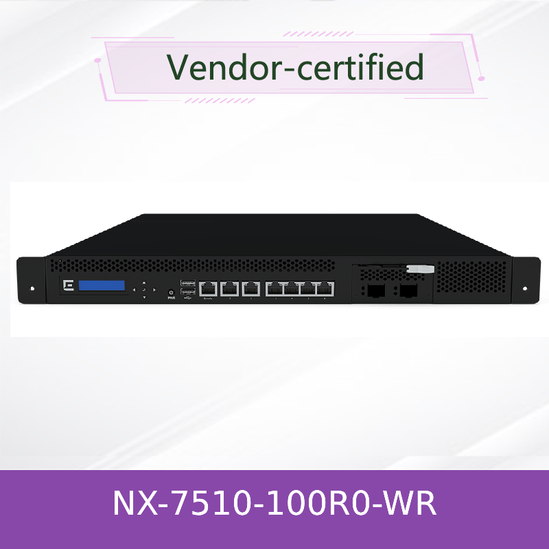 極度な無線接点NX - 7510-100R0 - WRの無線ネットワーク管理装置16GB RAM 64GBソリッド ステート ドライブ