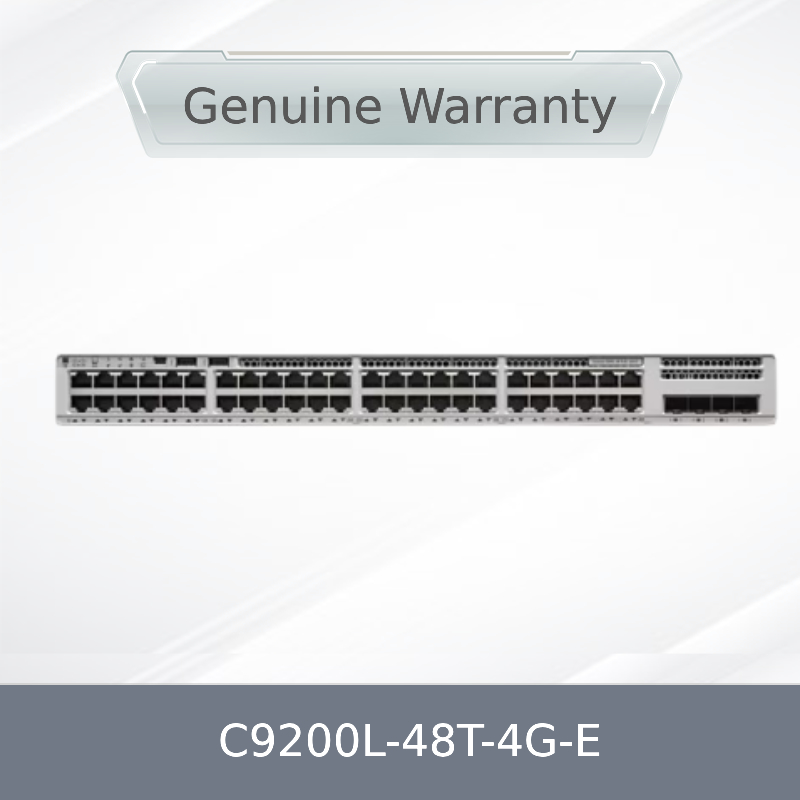 新品オリジナルストック 9200 シリーズ 9200L 48 ポートデータ、4 X 1g、ネットワークエッセンシャルズ C9200L-48t-4G-E ネットワークスイッチ