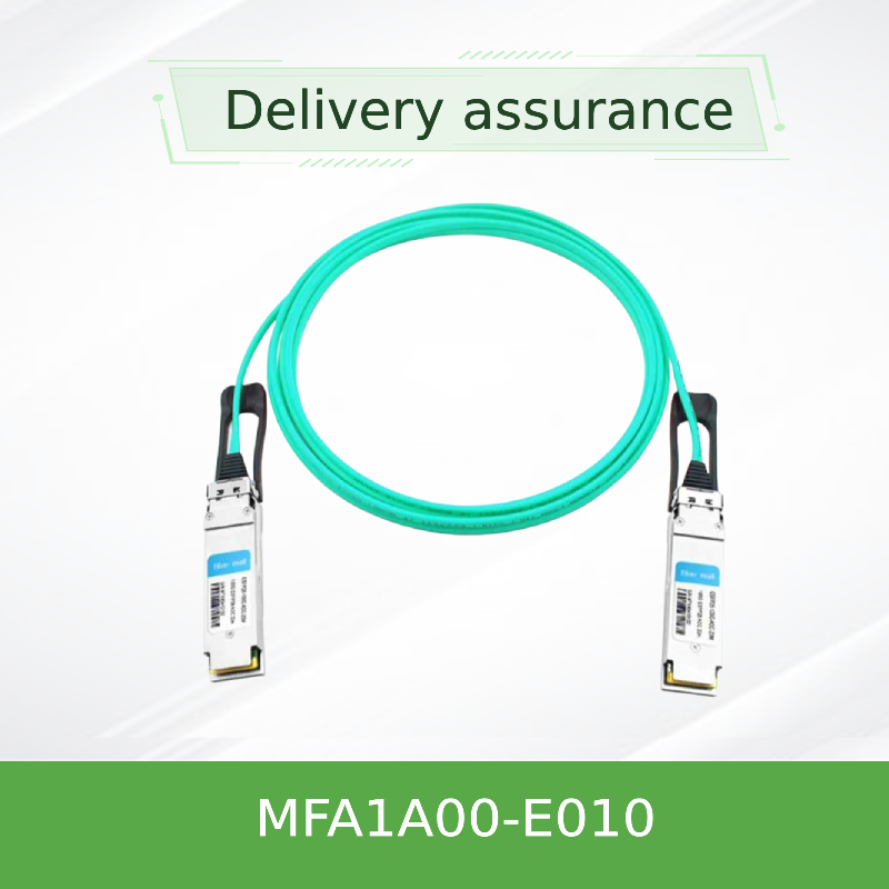 Mellanox MFA1A00-E010 100G QSFP28 AOC | InfiniBand EDR 用 10m アクティブ光ケーブル