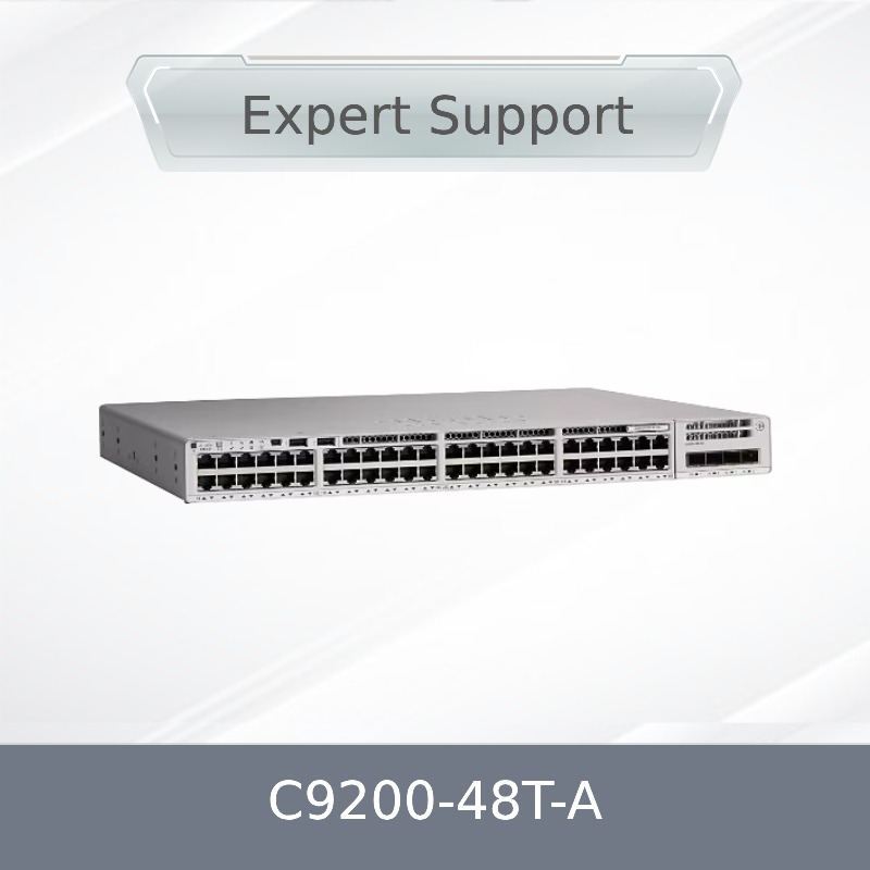 Cisco Catalyst 9200-48T-A 48ポートデータスイッチネットワークアドバンテージライセンス エンタープライズ ギガビットイーサネット