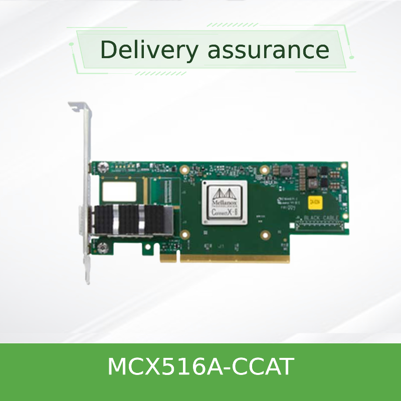 Mellanox ConnectX-5 EN MCX516A-CCATネットワークカード - RDMA付き100GbEデュアルポートPCIeNIC