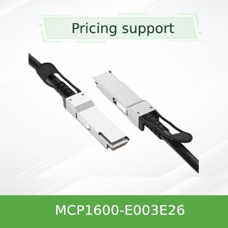 NVIDIA Mellanox MCP1600-E003E26 100Gb/s QSFP28 パッシブダイレクトアタッチ銅線ケーブル – 3m, EDR InfiniBand, 低遅延, データセンター相互接続向けほぼゼロ消費電力