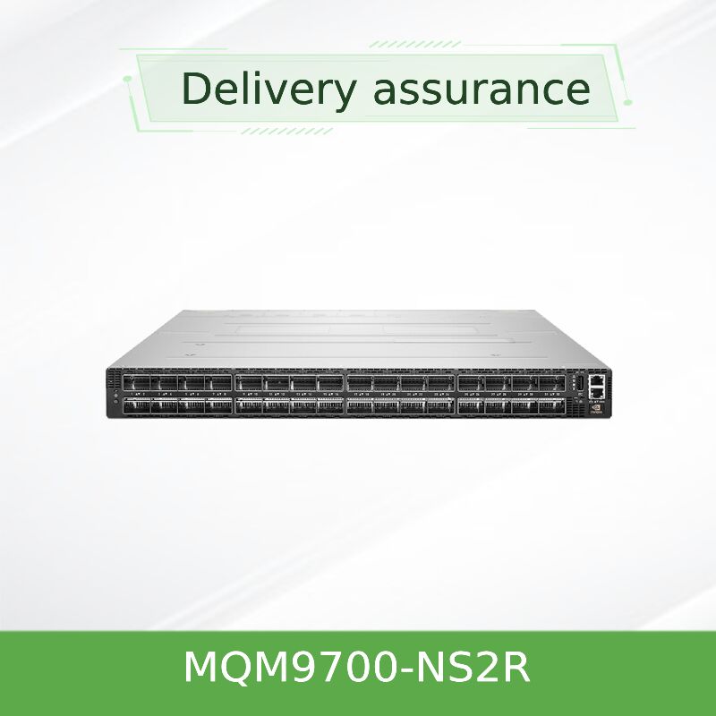 NVIDIA Quantum 2 MQM9790-NS2R 64ポート 400Gb/s アンマネージド InfiniBand スイッチ (逆エアフロー (C2P))