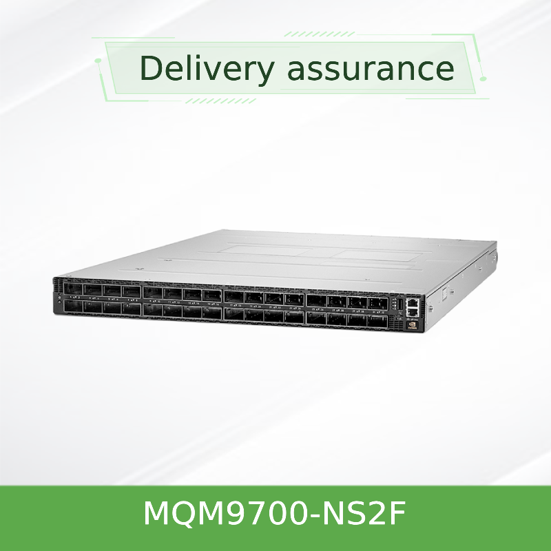NVIDIA 量子-2 MQM9700-NS2F 400Gb/s インフィニバンド スイッチ 64-ポート NDR, P2C エアフロー,オンボード管理