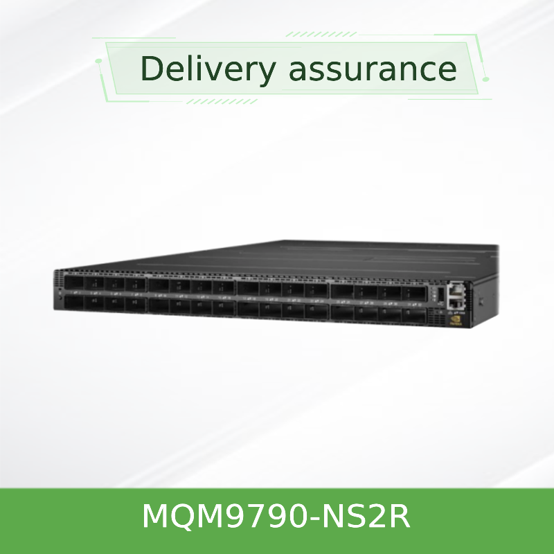 NVIDIA Mellanox MQM9790-NS2R 64ポート NDR 400Gb/s InfiniBandルーター | 51.2Tb/s スループットと高度なルーティング機能