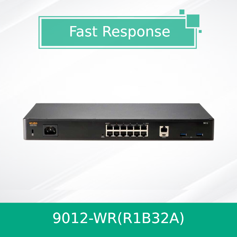 HPE Aruba 9012 ゲートウェイ | 12xGbE PoE+ スイッチ | SD-WAN & ワイヤレスコントローラー
